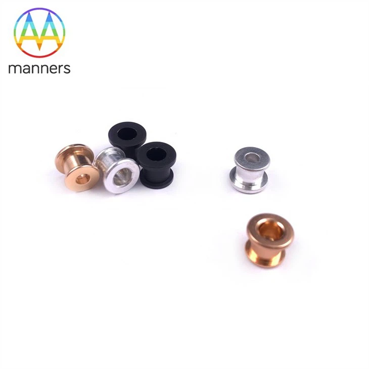 Medical Stethoscope Ear Hook Aluminum Cover Parts