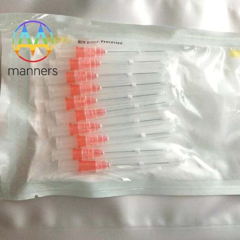 The Sample Of The 19G 100mm Cog 3d Thread PDO Needles Customized By The Turke...