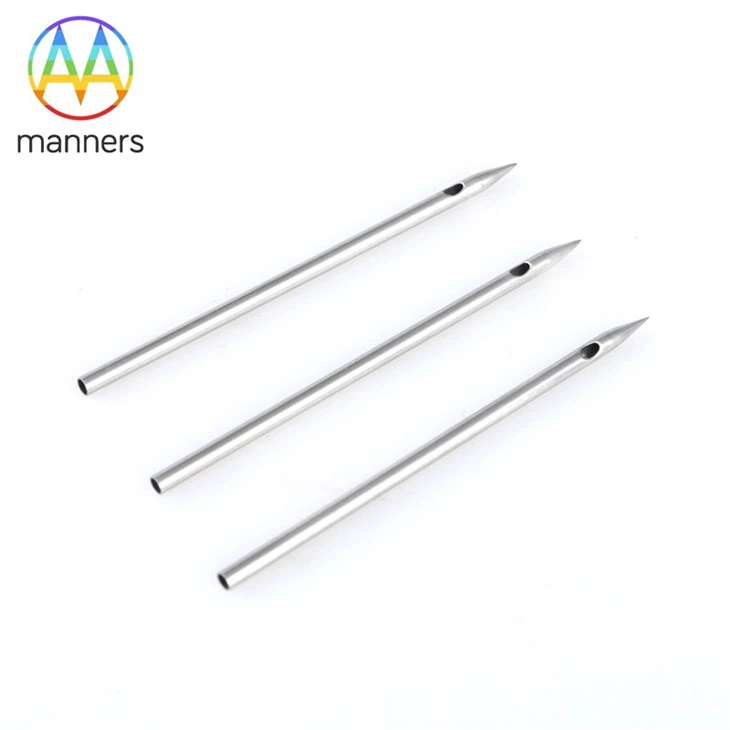 Stainless Steel Dart Needle With Side Hole