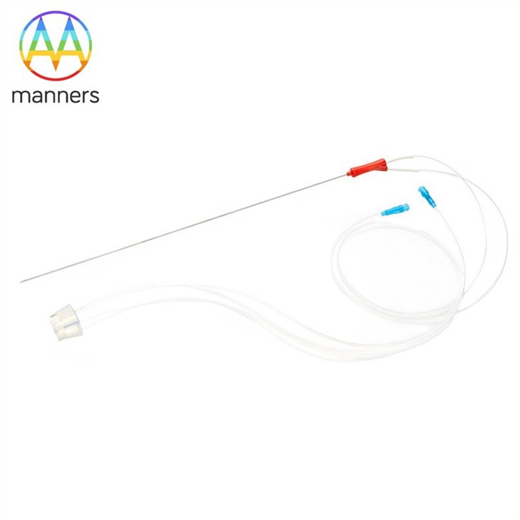 Double Lumen Aspiration Needle With Echo Tip Marking