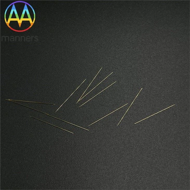 GOLD-PLATED NEEDLES