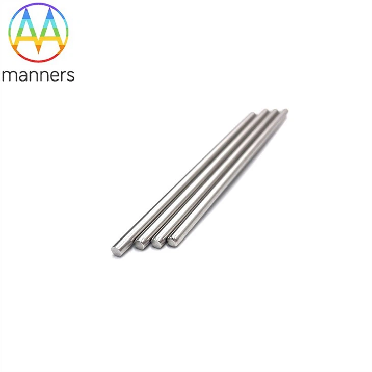 One Closed Flat End Stainless Steel Pipe