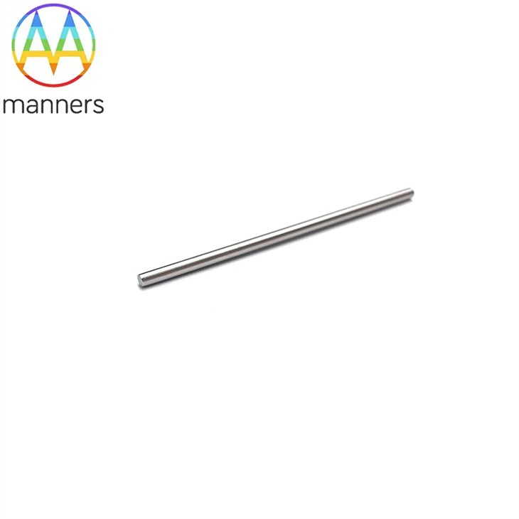 One Closed Flat End Stainless Steel Pipe