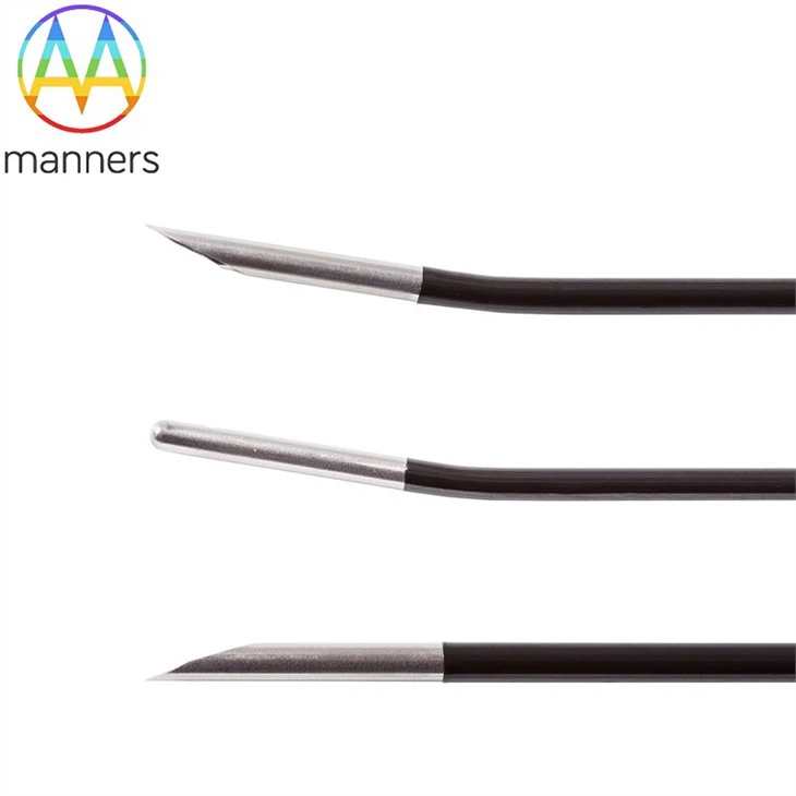 RF Needles With Straight Sharp Tip