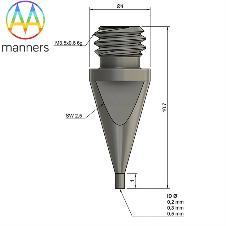 Tapered Nozzles Metal Dispensing Needles