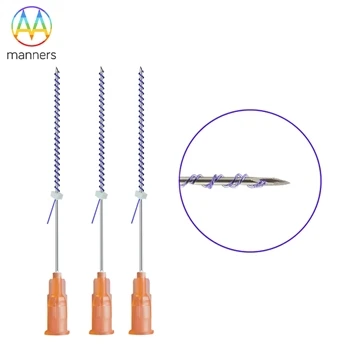 Buried thread needle line carving protein line has effect?