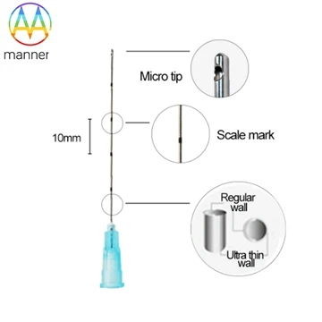 Blunt Needle Fill Face To Play Hyaluronic Acid To Use A Needle Number