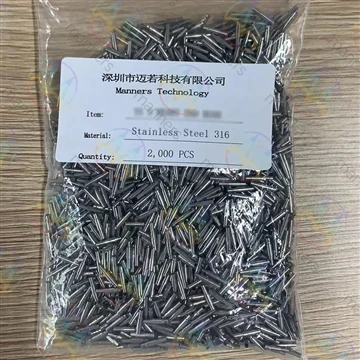 The India Customer's 2,000Pcs Custom Cardiac Pacemaker Parts Finished Of Prod...
