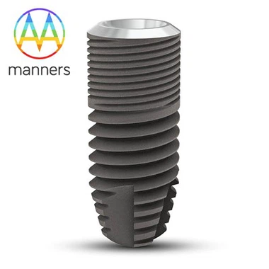 Cylindrical Titanium Alloy Dental Implant (Better System)